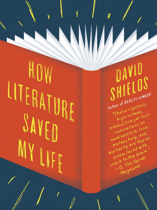 Cover image for How Literature Saved My Life